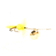 Joes Flies Short Striker Classic In-Line Spinner Fly, Sz 8, Golden Corn Fly, 191-8