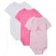 Jordan Jordan Baby 6-12M Jumpman Air Bodysuits 3-Pack in Pink 65G373-A9Y, Pink, 24M, male, 1016056644-00199016139108