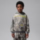 Jordan Jordan Big Kids Brooklyn Realtree Fleece Pullover Hoodie in White 95G268-WAN, White, S, male, 1016056566-00199016237866