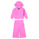 Jordan Jordan Brooklyn Fleece Baby 12-24M 2-Piece Full-Zip Hoodie Set in Pink 15G027-AFN, Pink, 12M, female, 1016106124-00199016646286