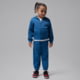 Jordan Jordan Brooklyn Fleece Toddler 2-Piece Full-Zip Hoodie Set in Blue 75G141-UUG, Blue, 2T, male, 1016056552-00199016575487