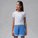 Jordan Jordan Jumpman Sport Big Kids Ribbed Top in White 45G265-001, White, L, female, 1016056631-00199016184160