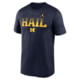 Jordan Mens Michigan Primetime Kinetic Mantra Legend Jordan Brand Dri-FIT College T-Shirt in Blue NKGK41SMWN-A8J, Blue, S, male, 1016043207-00198985907817