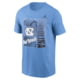 Jordan Mens North Carolina Basketball Refresh Jordan College T-Shirt in Blue N1994EYNCN-Y0C, Blue, L, male, 1016090855-00199802110991