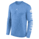 Jordan Mens North Carolina Primetime Legend Jordan Brand Dri-FIT College Long-Sleeve T-Shirt in Blue NJGT4EYNCN-EKV, Blue, XL, male, 1016090306-00199139371614