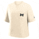 Jordan Michigan Pocket Boxy Nike Womens College T-Shirt in Brown 1JCM15AMWN-RMN, Brown, XS, female, 1015972417-00199138727696