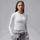 Jordan Womens Jordan Brooklyn Essentials Long-Sleeve Mid Layer T-Shirt in White IM7353-100, White, XS, female, 1015985745-00198966204171