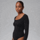 Jordan Womens Jordan Brooklyn Long-Sleeve Bodysuit in Black IM7228-010, Black, 2XL, female, 1015984279-00198966221888