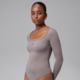 Jordan Womens Jordan Brooklyn Long-Sleeve Bodysuit in Purple IM7228-524, Purple, L, female, 1015983107-00198966508385