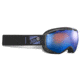 JULBO Atlas Ski Goggles,Black,Orange Cat 3 Lenses w/Blue Flash, Large 73912215