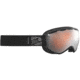 JULBO Atlas Ski Goggles,Black,Orange Screen Polarized Cat 3 Lenses W/Silver Flash, Large 73991145
