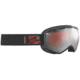 JULBO Atlas Ski Goggles,Black/Red,Orange Cat 2 Lenses w/Silver Flash, Large 73913145