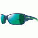Julbo Dirt 2.0 Sunglasses, Matte Dark Blue/Green Frame w/Spectron 3CF Lenses 4741112