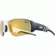 Julbo Dust Gold Quest Sunglasses - Olympic White/Black Frame Frame w/Clear,Orange,Zebra Interchangeable Lenses 4333122
