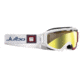 Julbo Orbiter Goggles, White/Blue/Red w/Zebra Light Double Spherical Lenses And A Light Gold Flash Treatment 72031114
