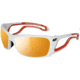 Julbo Pipeline L Sunglasses, White/Orange w/ Zebra Lenses 4343111