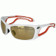 Julbo Pipeline  Sunglasses, White/Orange w/ Zebra Lenses 4283111