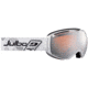 Julbo Quantum Goggles, White w/Orange Cat 2 Double Spherical Lenses And A Silver Flash Treatment 73712114