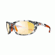 Julbo Race 2.0 Sunglasses with Zebra Light Lenses, Tort. Gray/Orange, Large J4823221