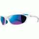 Julbo Race Speed Sunglasses - White/Blue Frame w/Spectron 3CF Lenses 2421111