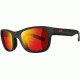 Julbo Reach L Bifocal Prescription Sunglasses, Matte Black Frame, Spectron 3+ W/ Red Flash Lens-J4661114BI