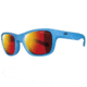 Julbo Reach Sunglasses, Bright Blue w/ Spectron 3+ Lenses 4641112