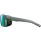 Julbo Shield Sunglasses Gray/Green Frame with Spectron 3CF Lenses, J5061120