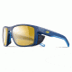 Julbo Shield Zebra Sunglasses, Blue/Blue/Yellow J5063112