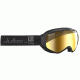 JULBO Titan Ski Goggles,Black,Zebra Lenses w/Gold Flash, XL 74131145