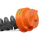 K-Drill Auger Complete Safety Cap 8.5 in, Orange, IDRL65