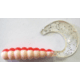Kalins Fishing Kalin 2in Triple Threat Grub, 50 Pack, Red Head, 2TG50-842