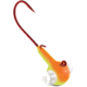 Kalins Fishing Kalin Google Eye Jig, 1/4oz, Chartreuse Orange, GE14-CH/O