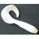 Kalins Fishing Kalin Lunker Grub, 3in, White, 10/Pack, 3G10-215