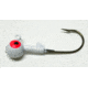 Kalins Fishing Kalin Roundhead Jig, 1/8oz, Size 1 Hook, Glow, 10/Pack, RH18-15