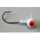 Kalins Fishing Kalin Roundhead Jig, 1/8oz, Size 1 Hook, White, 10/Pack, RH18-5