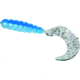 Kalin's Fishing Kalin Triple Threat Grub, 5, 2in, Blue/Sliver, 2TG10-814
