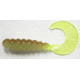 Kalin's Fishing Kalin Triple Threat Grub, 10, 2in, Green Weenie, 2TG10-818