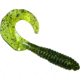 Kalins Fishing Lunker Grub, 3in Mardi Gras, 10/Pack, 3G10-799