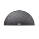 Kamado Joe Big Joe Half Moon Cast Iron Reversible Griddle, Black, Large, BJ-HCIGRIDDLE