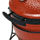 Kamado Joe Joe Jr. 13.5 inch Charcoal Grill, Red, Small, KJ13RH