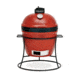Kamado Joe Joe Jr. 13.5 inch Charcoal Grill, Red, Small, KJ13RH
