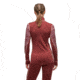 Kari Traa Lune Half Zip Thermal Top - Womens, Port, Small, 622308-PORT-S
