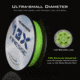 Kast King 13X Finesse Braided Fishing Line, Chartreuse, 12 lb/150 yd, KKLIBRDKP13XF150YCT1