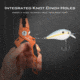 Kast King Gila Aluminum Straight Nose Plier, Burnt Orange, 7.5in, KKTATLSPLR8SALGIBTO