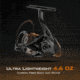 Kast King Kestrel 1000 SFS Carbon Body Spinning Reel, 6.2:1, 4.6oz, KKRLSPNKSSFS10GS