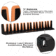 Kast King Patented V15 Vertical Fishing Rod Holder, Orange/Black, 2pc, KKTAROMRRV15BK2