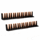 Kast King Patented V15 Vertical Fishing Rod Holder, Orange/Black, 2pc, KKTAROMRRV15BK2