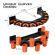Kast King V10LS Spooling Station and Rod Rack, Orange/Black, KKTAROMRRV10LSOR