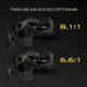 Kast King Valiant Eagle Baitcasting Reel, Left, 8.4:1, KKRLCSTVE2BFS84LBK