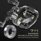 Kast King Valiant Eagle Baitcasting Reel, Left, 8.4:1, KKRLCSTVE2BFS84LBK